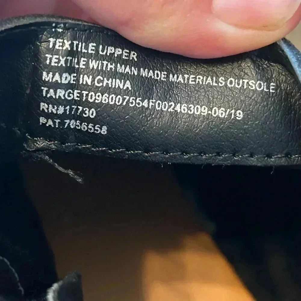 Universal Thread Womens 10 Cindy Black Faux Suede Platform Sneaker Bootie EUC - Picture 9 of 10